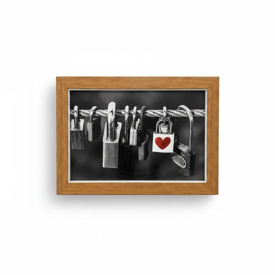 INTCO Photo 3073 Frame 30x40 cm - Brown/White