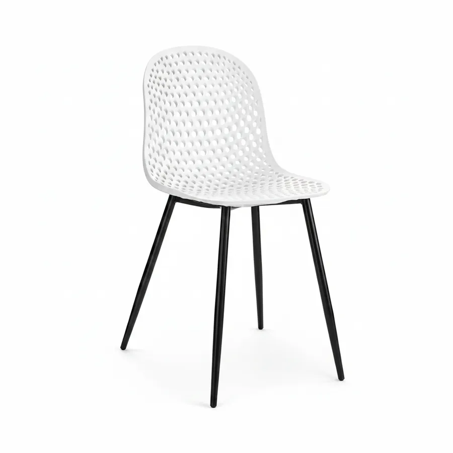 DLC Geoffrey Dining Chair 52x45x84 cm - White