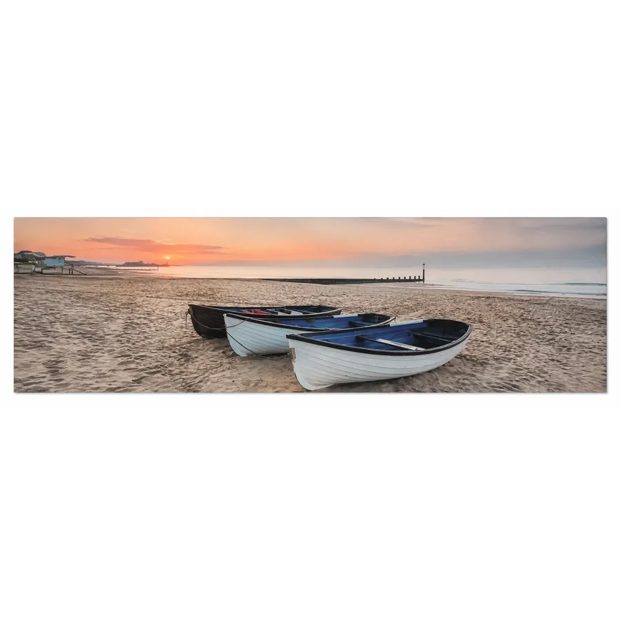 DLC Sand Canvas Print 45x140 cm - Beach