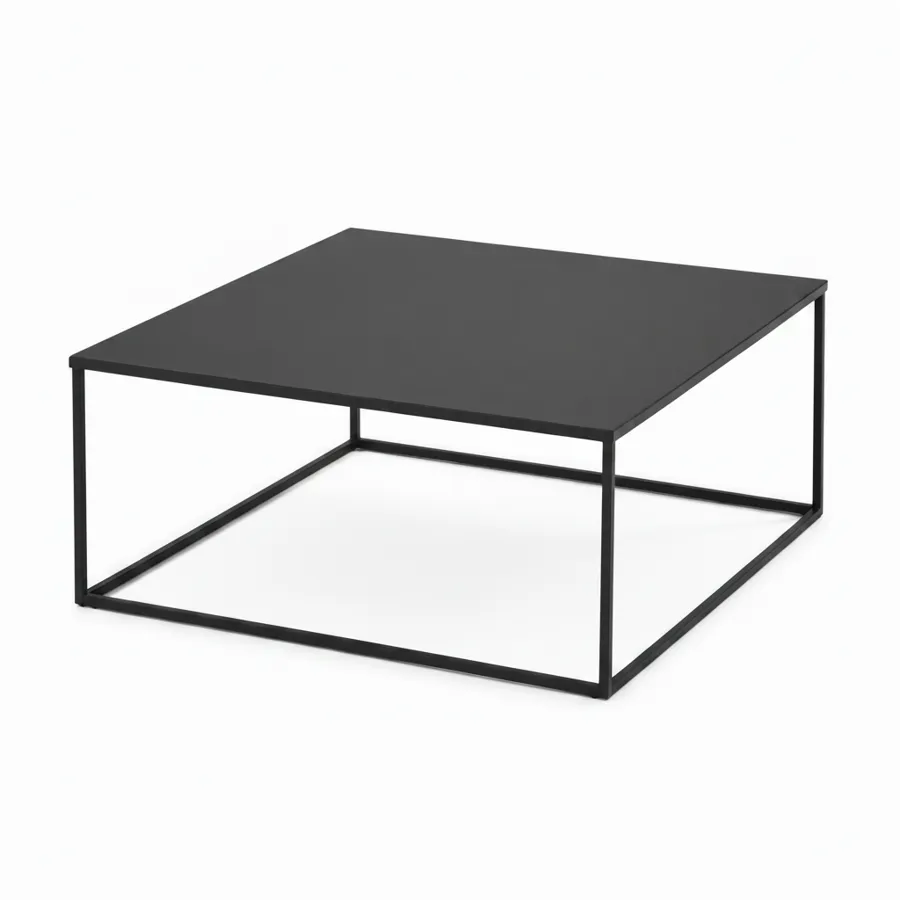 DLC Octavia Coffee Table 80x80x35 cm - Black