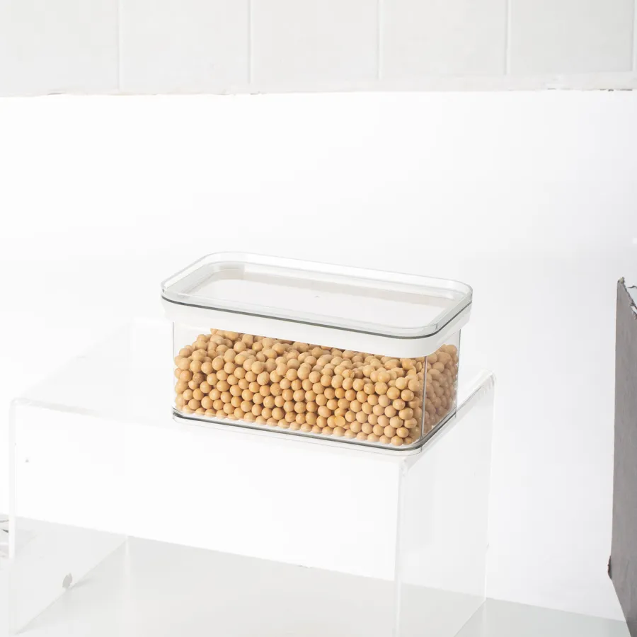 Plastic Storage Container 0.9L, Clear, 17.5*10.5*8Cm 4589767193218