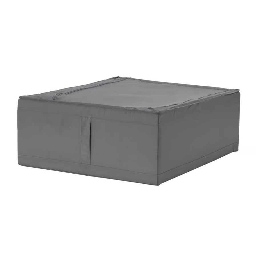 SKUBB Storage case, dark grey, 43x53x19 cm, 40591053