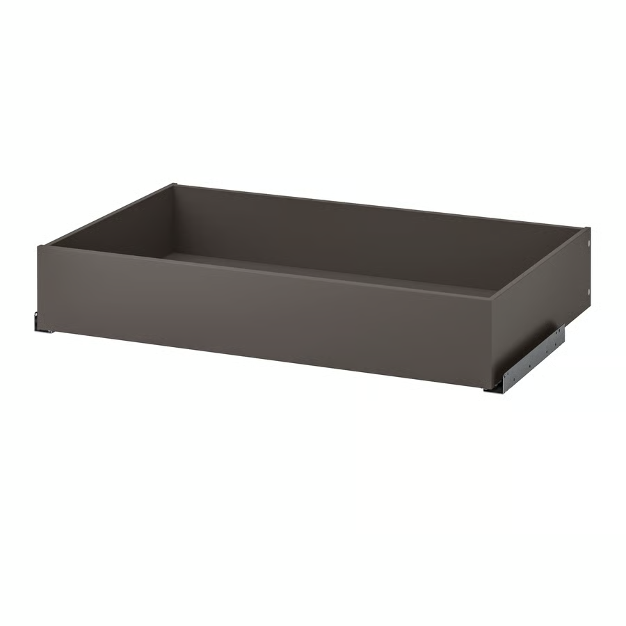KOMPLEMENT Drawer, dark-grey, 100x58 cm, 70509194