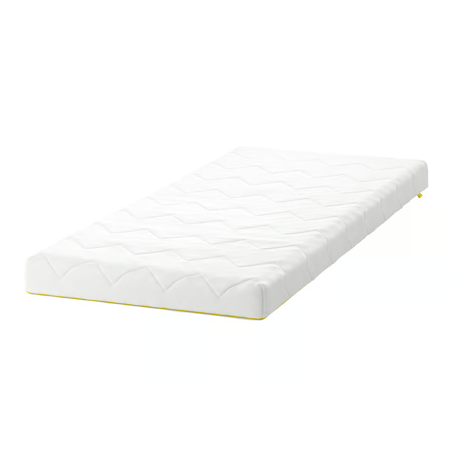 UNDERLIG Foam mattress for junior bed, white, 70x160 cm 40593759