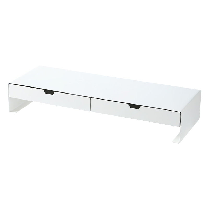 Desktop Computer Stand With Drawer , White, 60*21*10.7 4589767252229