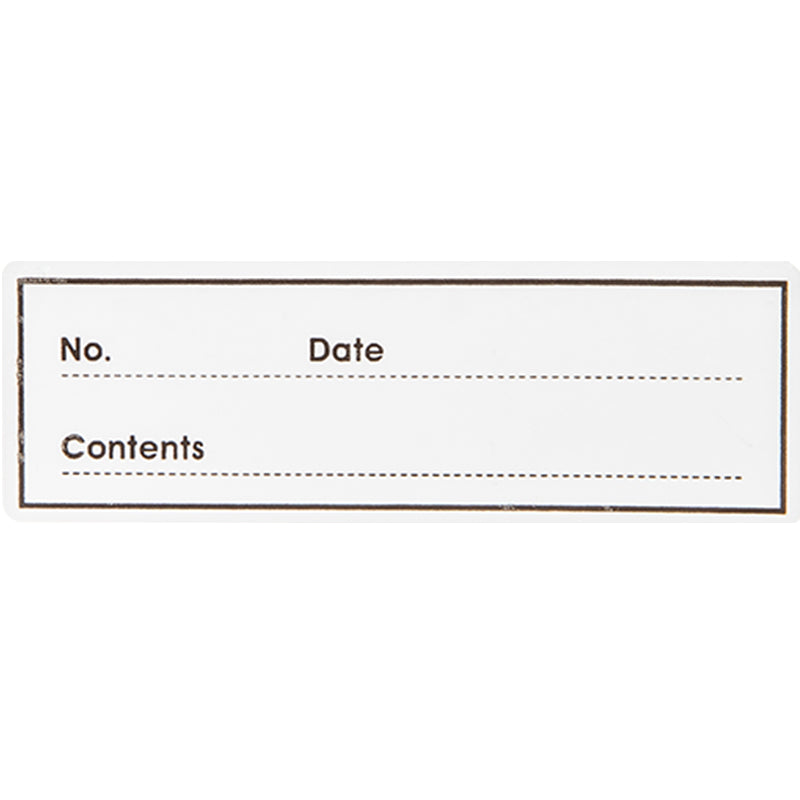 Non-Marking Label Sticker, White, 6*2.2Cm 4589767207014