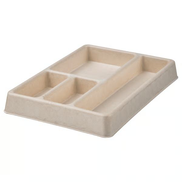 HONSNAT Cable organiser for drawer, natural 20x21 cm, 80564892