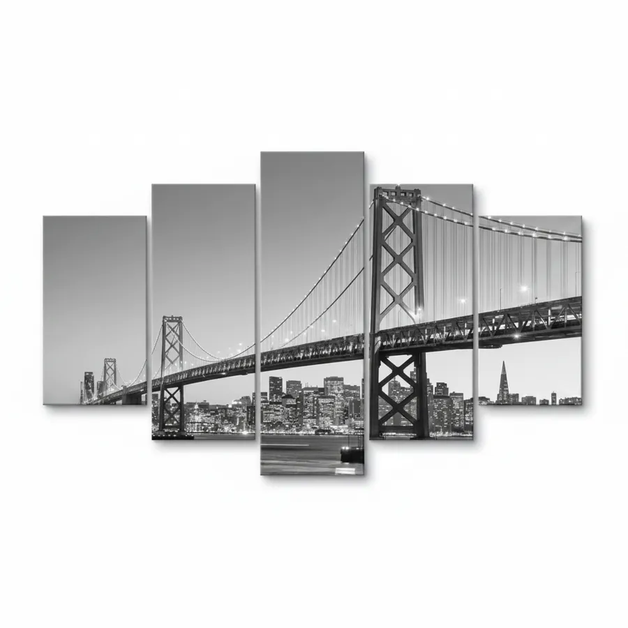 DLC Golden Gate Bridge Canvas Print 100x150cm