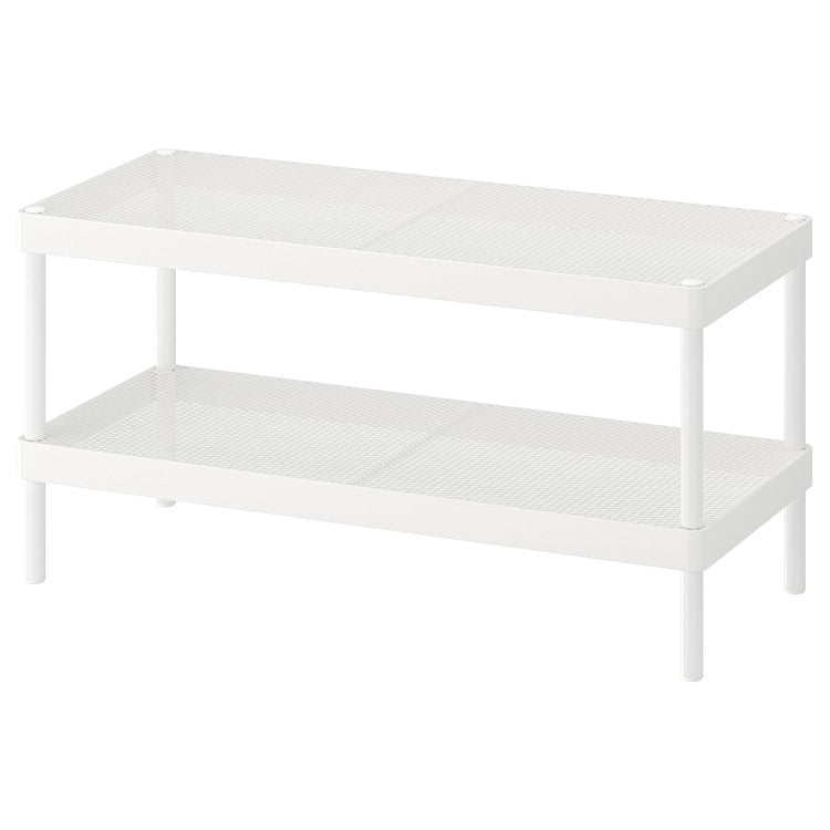 MACKAPAR shoe rack, white, 78x32x40 cm, 30530994