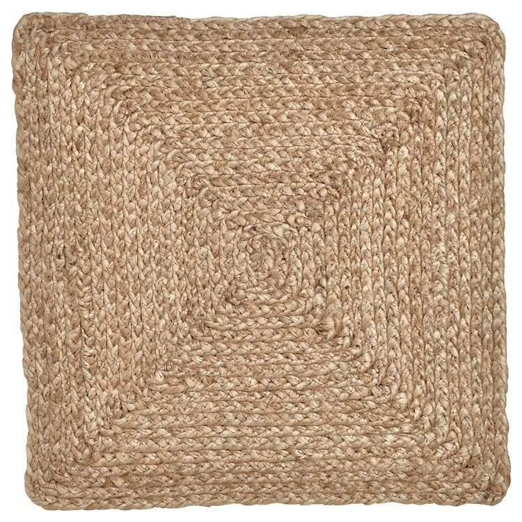 OMBONAD Place mat, jute braided, 37x37 cm, 70551121