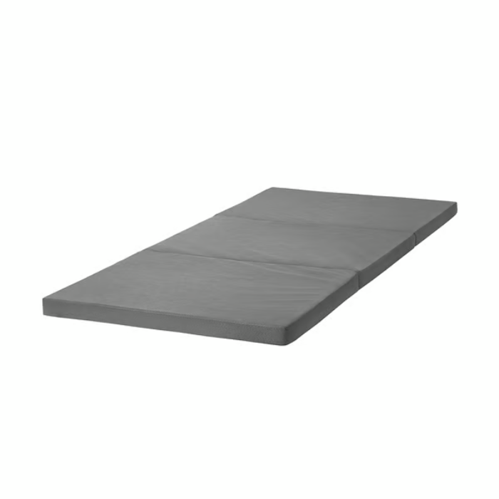 RAHOLT Guest mattress, grey, 91x190 cm, 80499175