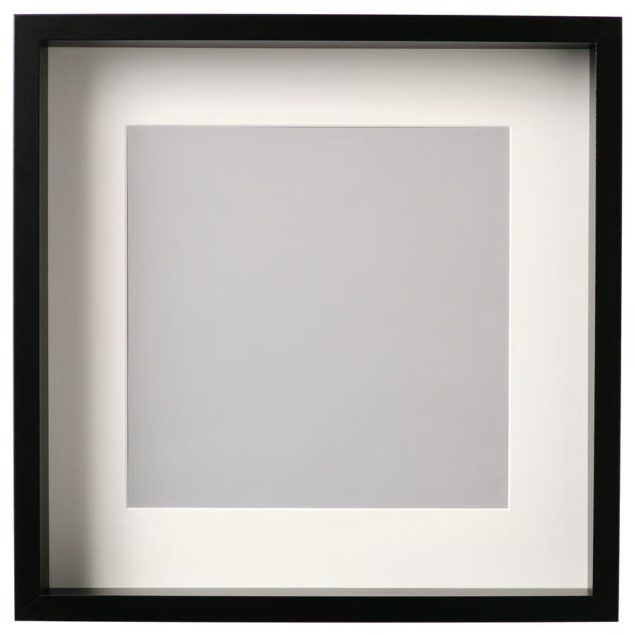 SANNAHED Frame, black, 35x35 cm, 40459119