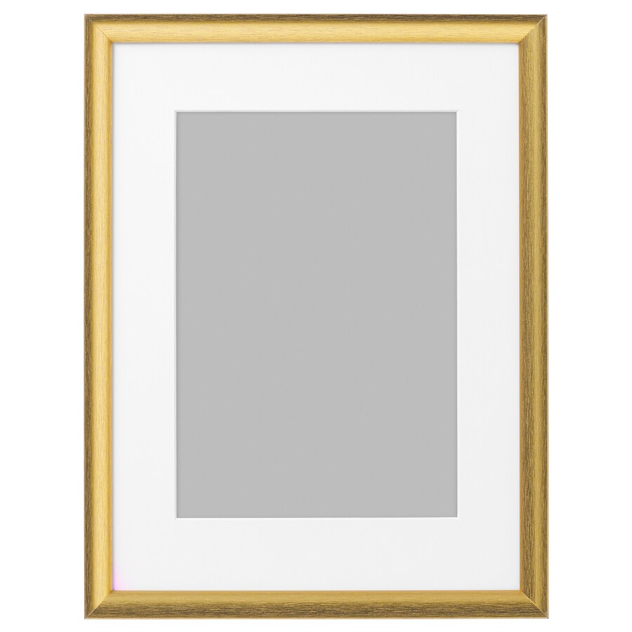 SILVERHOJDEN Frame, gold-colour, 30x40 cm, 00370402