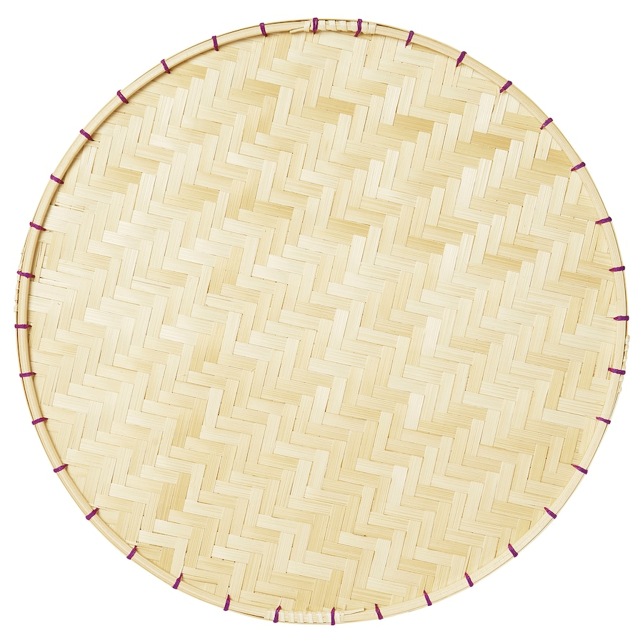 SOMMARFLOX Place mat, bamboo handmade, 30557281