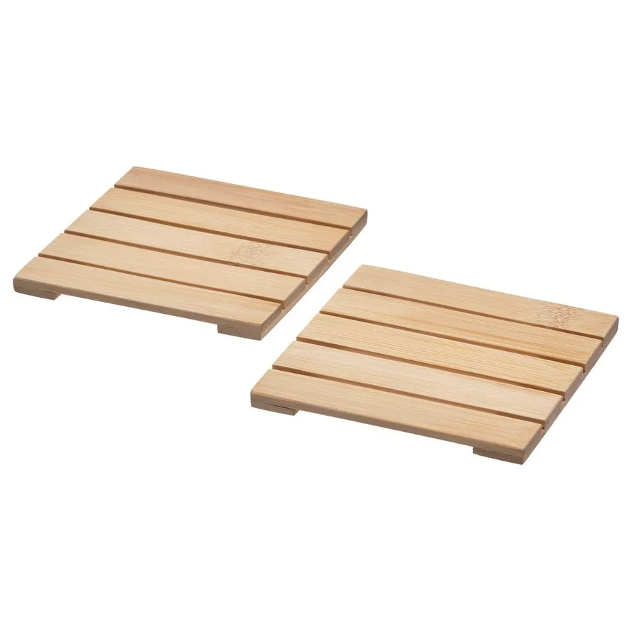STRANDFLOKA Coaster, bamboo, 20573922