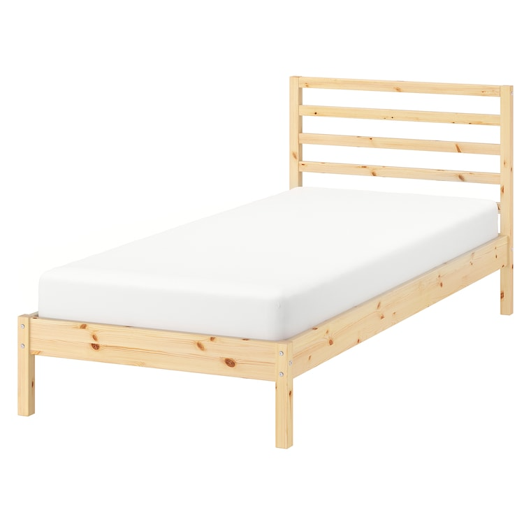 TARVA bed frame, pine/Luroy, 90x200 cm, 69198471