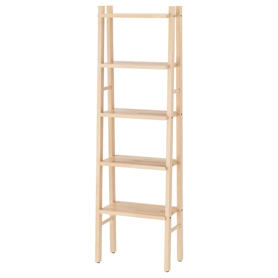 VILTO Shelving unit, birch, 46x150 cm, 10344455