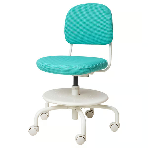 VIMUND Children's desk chair, turquoise, 20531965